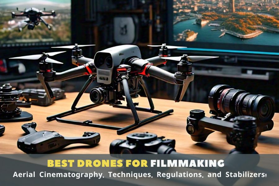 Best Drones for Filmmaking: Aerial Cinematography, Techniques, Regulations, and Stabilizers