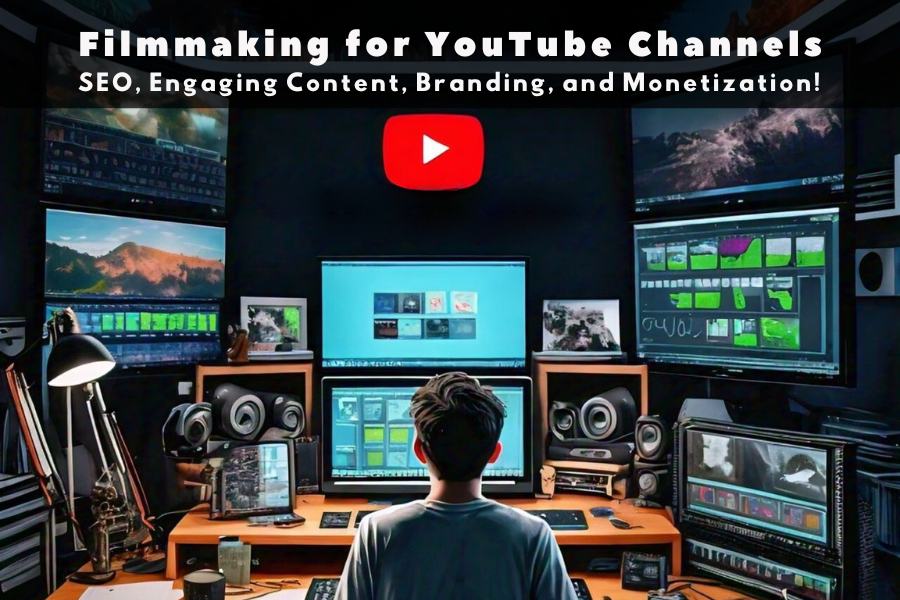 Filmmaking for YouTube Channels SEO, Engaging Content, Branding, and Monetization