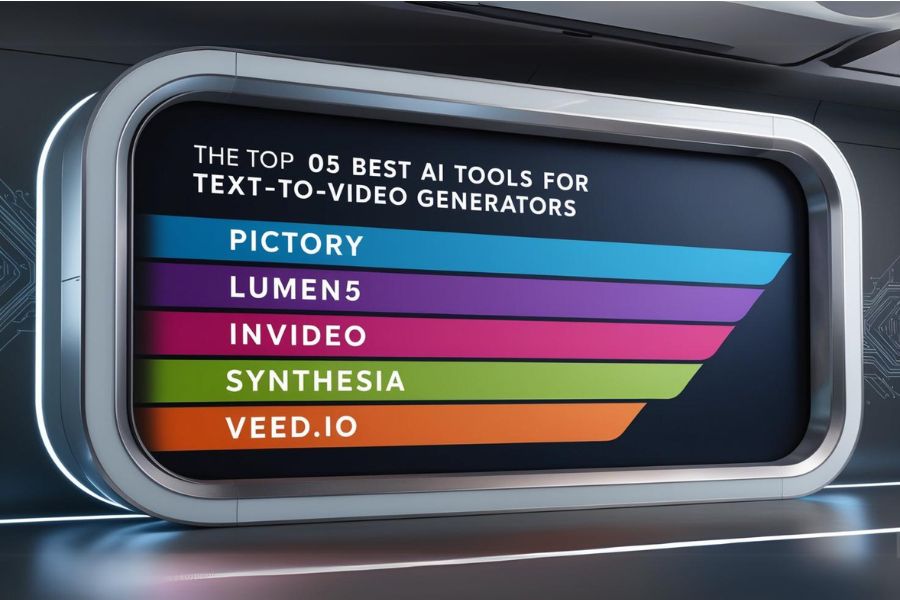 Top 05 Best AI Tools for Text to Video Generator