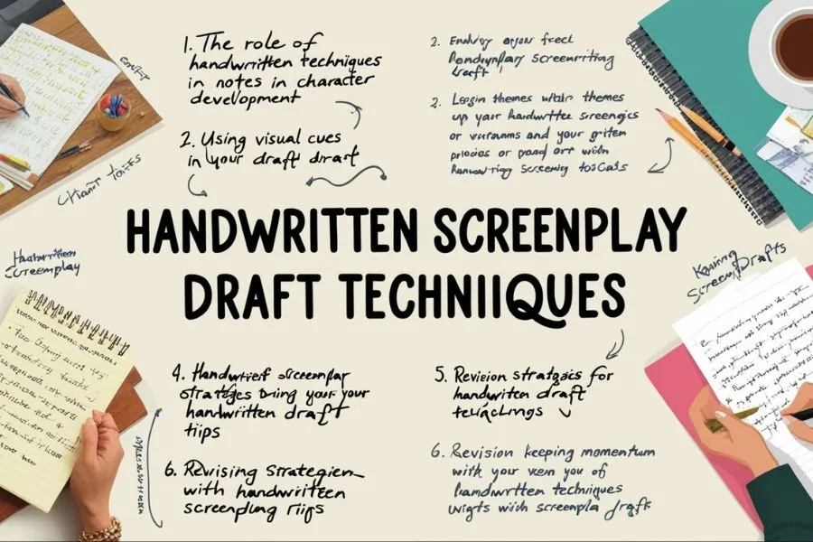 Handwritten Screenplay Draft: 7 Techniques to Keep in Mind!