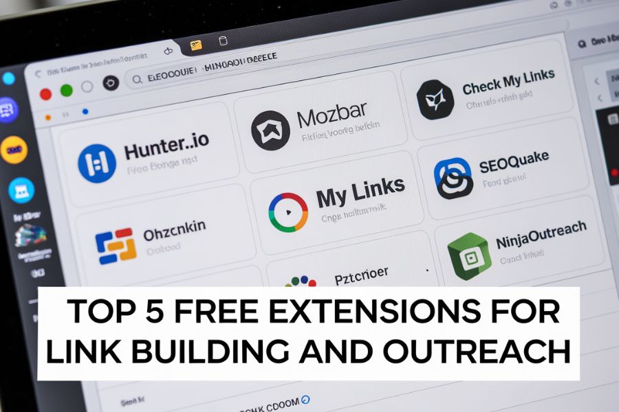 Top 5 Free Extensions for Link Building and Outreach