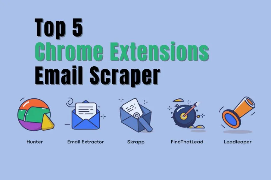 Free Chrome Extensions for Email Scraper