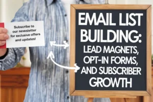 Email List Building Lead Magnets, Opt-In Forms, and Subscriber Growth