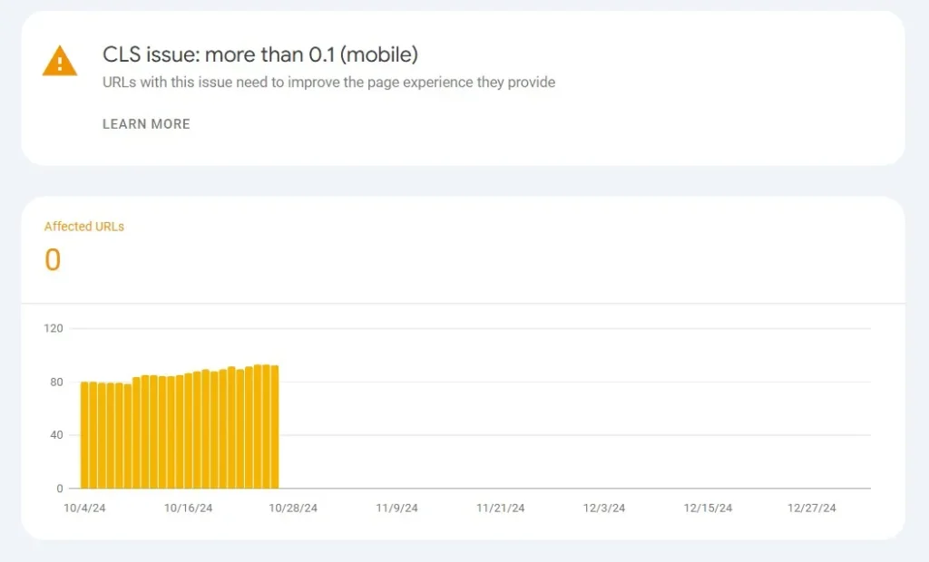 Core Web Vitals in Google Search Console: LCP, FID, CLS, page experience