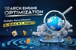 Search Engine Optimization, SEO strategies, keyword research, backlink building, meta tags, on-page optimization